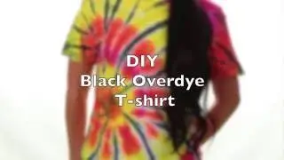 How to Overdye Tie-Dye a T-Shirt