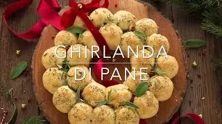 GHIRLANDA DI PANE Ricetta Facile e Veloce Senza Lievitazione - Chiarapassion