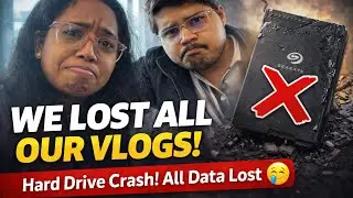 Seagate hard drive crashed | We lost all our data | Sad update 😢😢😢