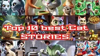 Top 10 Best Cat Stories | AI Cat Stories | Cat Compilation Videos