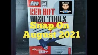 Snap on tools August 2021 Hot Tools flyer. Classic series toolbox & new roll Cart By: Mechanic Life