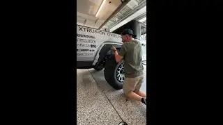 Today's mission! 🛠️ Inner Fender liners! Watch as we tame those wild wheels! 😄
