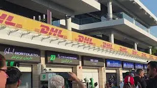 F1 pit lane walk Qatar lusail International Circuit 