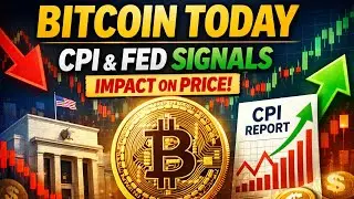 Bitcoin Today: How Latest CPI & Fed Signals Are Moving BTC Prices (Live Update)