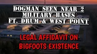 DOGMAN SEEN NEAR 2 MILITARY BASES FT HOOD & WEST POINT & LEGAL AFFIDAVIT ON BIGFOOT EVIDENCE