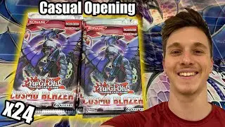 *SUNDAY SPECIAL* 2013 Cosmo Blazer 1st Ed x24 Pack Opening Yu-Gi-Oh! Zexal 🎆