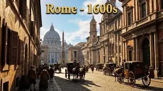 Rome 1600s&nbsp; ( Ai Reconstruction ) 