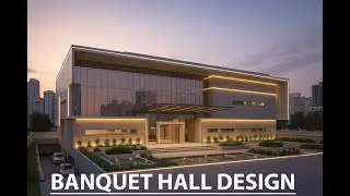 100x80 Feet Banquet Hall Design & Planning | Modern Architecture by Arcmax Architects All Over India