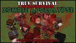 True Survival - Zombie Apocalypse Zombie Shield (V12.9 Sneak Peak) #minecraft #bedrock #apocalypse