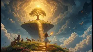 Lily Saves a Magical Floating Island! 🌟✨ Glowing Feather Sky Adventure (Must Watch!)