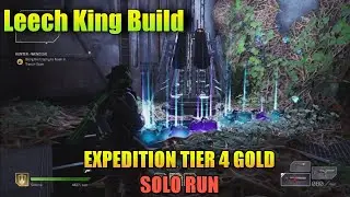 Outriders Expedition Solo Run, Devastator Leech King Build - Tier 4 Gold