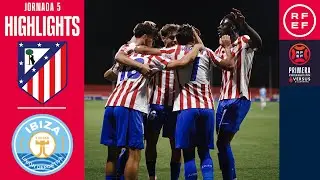 Resumen #PrimeraFederación | Atlético Madrileño 2-0 UD Ibiza | Jornada 5 | Temp. 25/26