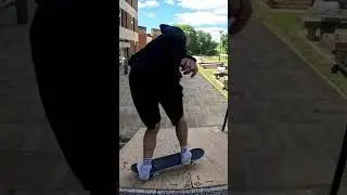 big flip street bank #skateboarding #skate #funny #fail #slam #fails #failoftheweek