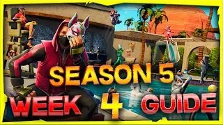 Fortnite Season 5 Week 4 Challenges Guide And Flaming Hoops Locations
