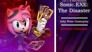 Sonic.EXE: The Disaster - Returns, Amy Rose Fortune Teller Skin Gameplay + Kolossos Bonus Gameplay  