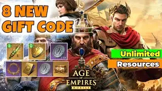 Age Of Empires Mobile: 8 Gift Code | Free Resources & More | New Age Of Empires Codes, Gameplay