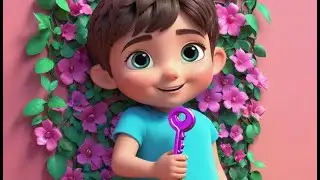 The Magic Key That Opened a Door 🗝🚪 | Enchanted Nursery Rhyme for Kids