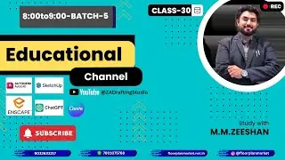 SketchUp + Enscape  Class  Live Class Recording  ZA Drafting Studio  Contact: 7801075768