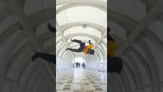 corkscrew in public 🙂🙂//Guess the location//#shorts #viral #corkscrew #flip #flipinpublic