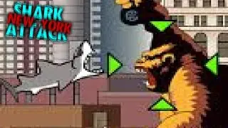 Shark Attack Game : New York Shark (Shark vs King Kong)