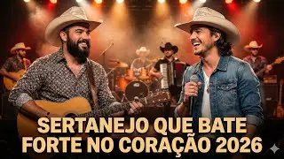 SERTANEJO QUE BATE FORTE NO CORAÇÃO 2026