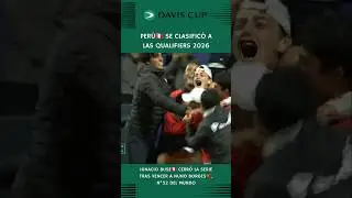 PER&Uacute; SE IMPUSO A PORTUGAL Y JUGAR&Aacute; LAS QUALIFIERS 2026   #copadavis #tenis #teamperu #daviscup