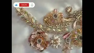 Kora Dhabka Hand Work |Sequence Hand Work |Beads Hand Embroidery |Embroidery 