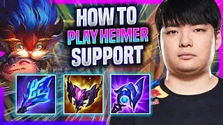 LEARN HOW TO PLAY HEIMERDINGER SUPPORT LIKE A PRO! - DRX Beryl Plays Heimerdinger Support vs Thresh!