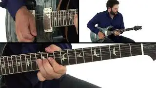 🎸 Blues Soloing Guitar Lesson - Up Shuffle in Bb: Performance - Seth Rosenbloom