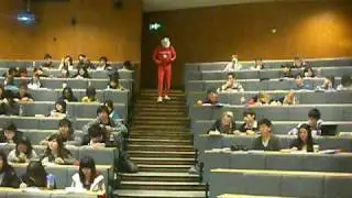 Red Morphsuit Exeter University Funny Prank