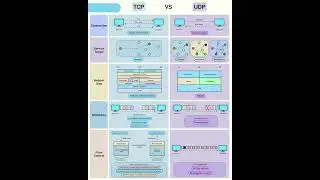 TCP vs UDP Explained | Difference Between TCP and UDP | Networking Tutorial 2025 #shorts #shortvideo