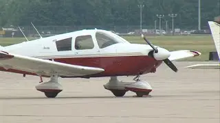 Aircraft on display at the airport