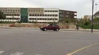 Skoda felicia drift(slow motion)
