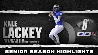 2023 Kale Lackey | 6' - QB/DB | Senior Season Highlights