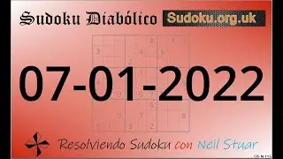 Sudoku diabólico  07/01/2022
