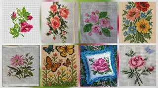 #1 Stunning & Elegant Cross stitch patterns/Charsuti Embroidery Design Ideas Hand made Embroidery