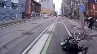 Quality bikes for rent at Bike Share Toronto....unless you get this one.