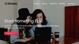 How To Make Website Using HTML And CSS | Website Design Using HTML And CSS