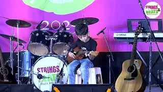 Music Student plays Ukelele (MF) | Strings and Beats | LaunchPad 2025 #musicconcert #musicinstitute