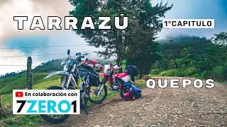 🛵🌳Ruta, playa y camping 🌴| 7zero1 | Tarrazú - Quepos | 1° Capitulo | HONDA CRF 230