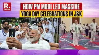 Over 7,000 Kashmiris Join PM Narendra Modi As He Leads Yoga Day Celebrations In Srinagar | Details