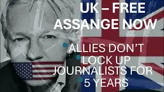 Team Assange Sydney outside the British Consulate in Circular Quay Sydney 30 May 24. #FreeAssange
