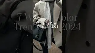 7 Winter Color Trends for 2024