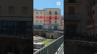 #temple of #apollo in #syracuse #sicily #italy. #tranding #minivlog #traveldestinations #banglavlog