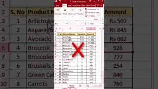 Excel Trick To Save Time | #shorts #excel #exceltips #samisheikh