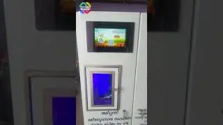 Dispensing through QRcode scanner in milk atm@pureloautomation2567#purelo#dispensingmachine#trending