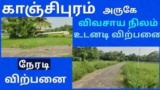 காஞ்சிபுரம் அருகே விவசாய நிலம் உடனடி விற்பனைக்கு ❤️❤️ | நேரடி விற்பனை #farmland #agriculture ❤️❤️