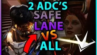 Paragon| 2 ADC'S SAME LANE| NO SUPPORT| JUST DMG| 820+ DMG| THE RANGER LIFE