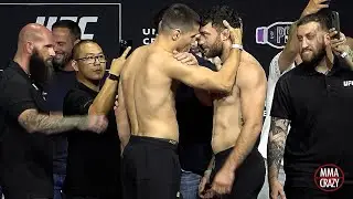 UFC 319: Baisangur Susurkaev vs. Eric Nolan Weigh In Face Off