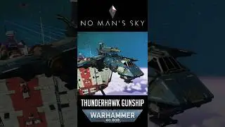 No Man's Sky Corvette - Thunderhawk Gunship